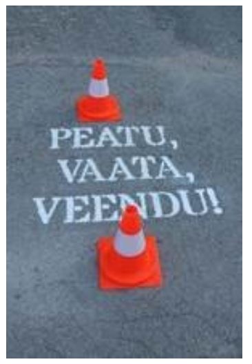 peatu, vaata, veendu